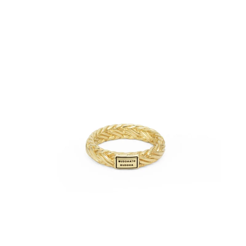 Buddha to Buddha Herrenring Katja XS Gold Vermeil