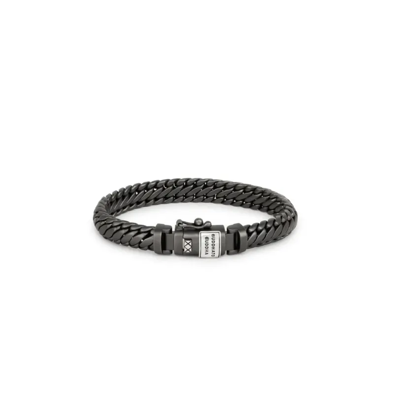 Buddha to Buddha Armband Ben XS Black Rhodium