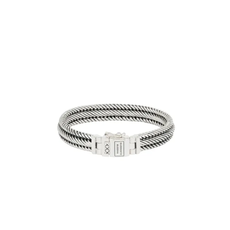Buddha to Buddha Herren Armband Edwin XS Silber 23cm