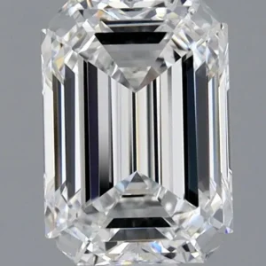 1 Carat Emerald - Natural Diamond - 1.07 - F - VVS1 - EX - EX - Diamonds By Rothschild