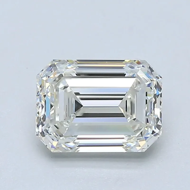 1.5 Carat Emerald - Natural Diamond - 1.7 - I - VVS2 - EX - G - Diamonds By Rothschild