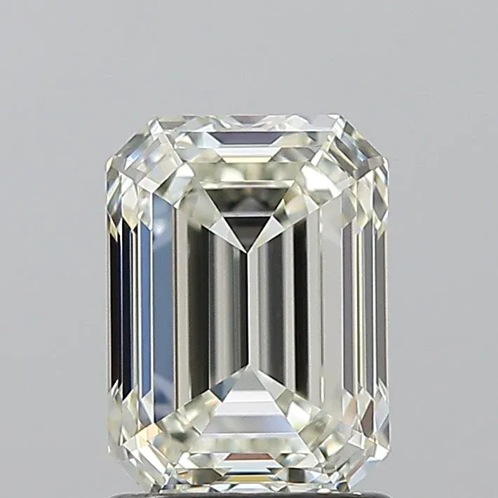1.5 Carat Emerald - Natural Diamond - 1.7 - L - VVS2 - VG - EX - VG - Diamonds By Rothschild