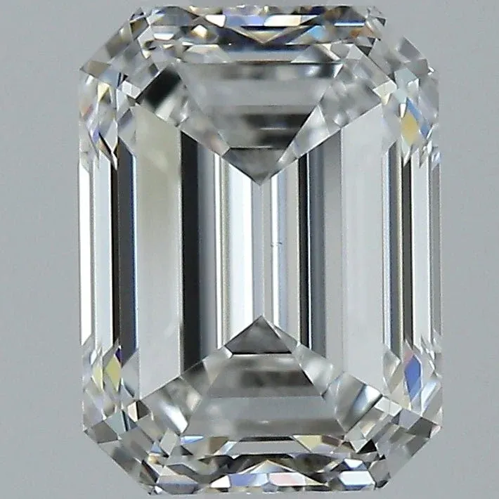 1.5 Carat Emerald - Natural Diamond - 1.72 - F - VS1 - VG - EX - EX - Diamonds By Rothschild
