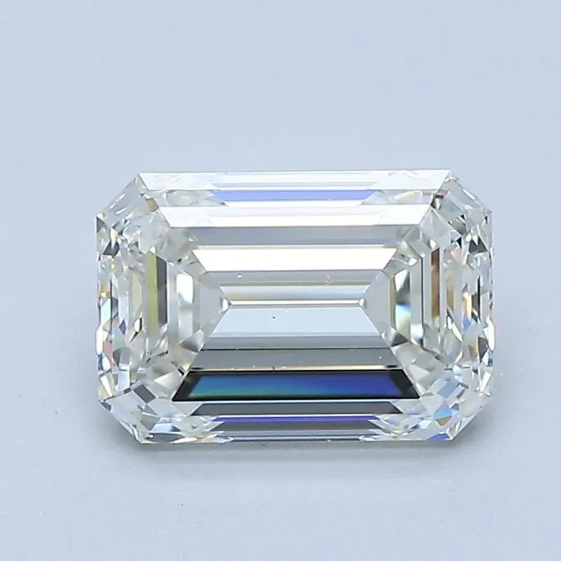 1.5 Carat Emerald - Natural Diamond - 1.85 - H - VS1 - VG - EX - EX - Diamonds By Rothschild
