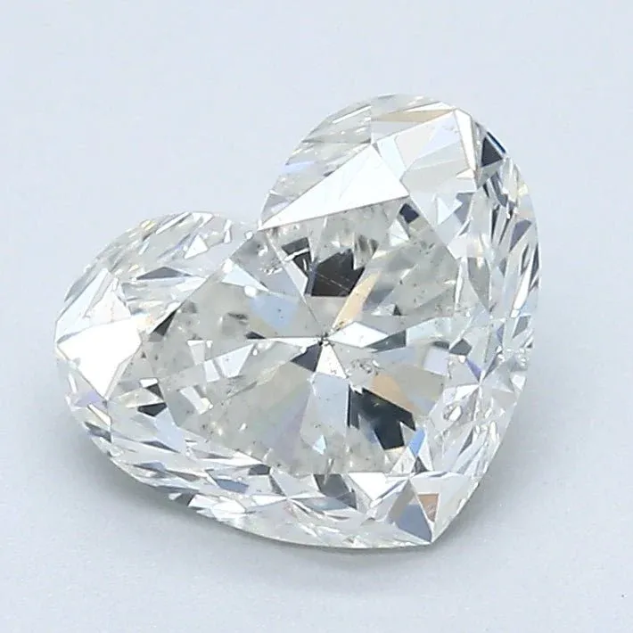 1.5 Carat Heart - Natural Diamond - 1.7 - I - SI2 - VG - EX - EX - Diamonds By Rothschild