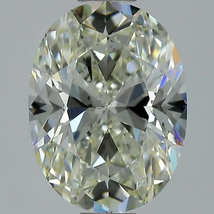 1.5 Carat Oval - Natural Diamond - 1.71 - K - VS2 - VG - EX - EX - Diamonds By Rothschild