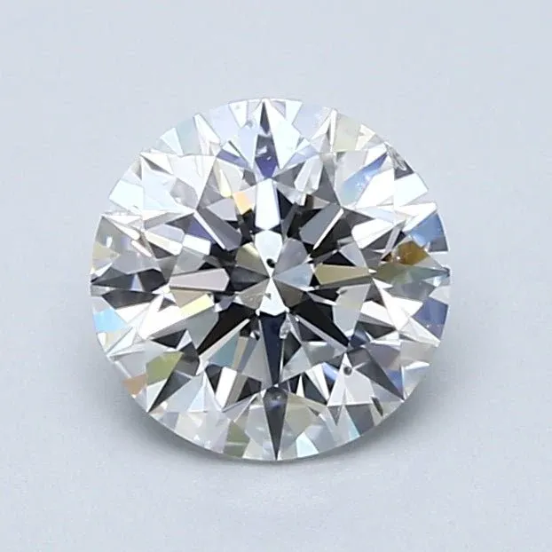 1.5 Carat Round - Natural Diamond - 1.4 - D - SI2 - EX - EX - EX - Diamonds By Rothschild