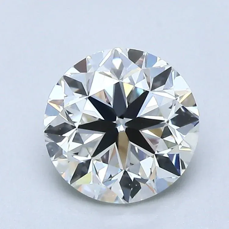 1.5 Carat Round - Natural Diamond - 1.5 - J - VS1 - VG - EX - VG - Diamonds By Rothschild