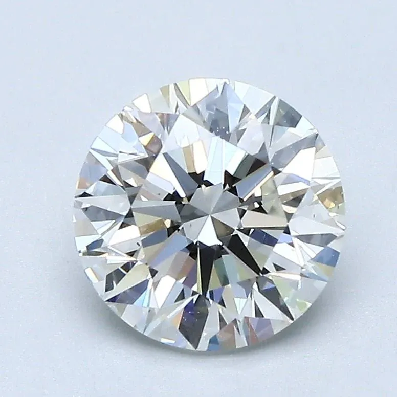 1.5 Carat Round - Natural Diamond - 1.61 - H - VS2 - EX - EX - EX - Diamonds By Rothschild