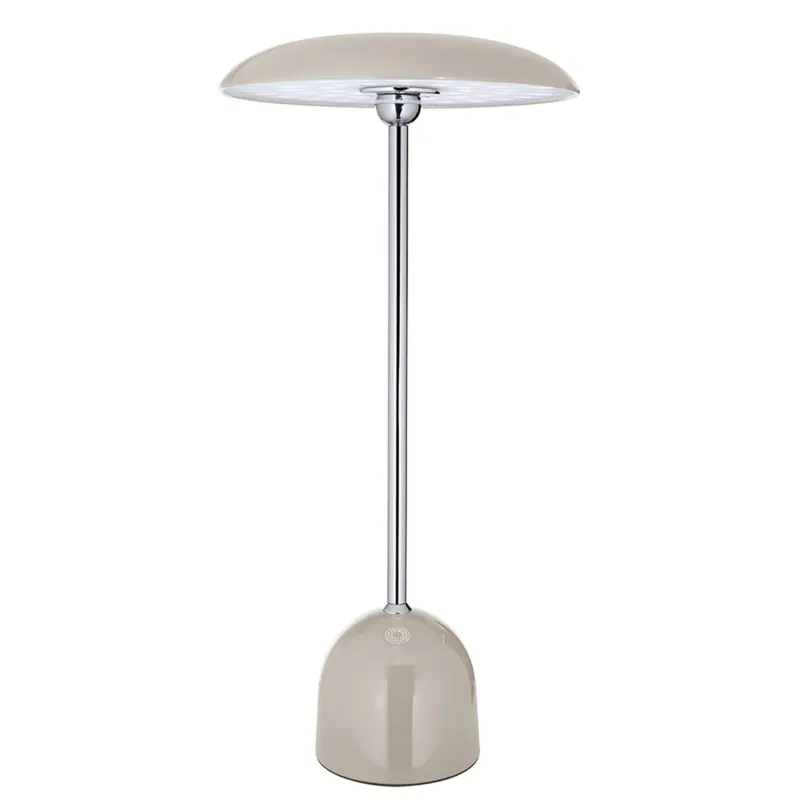 Tischleuchte – Kabelloses Licht, Cremefarbene Optik, Lange Laufzeit - Livo | Fink Living
