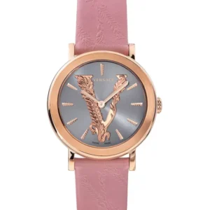 Versace Virtus Damenuhr in Rosa & Grau - VEHC00319
