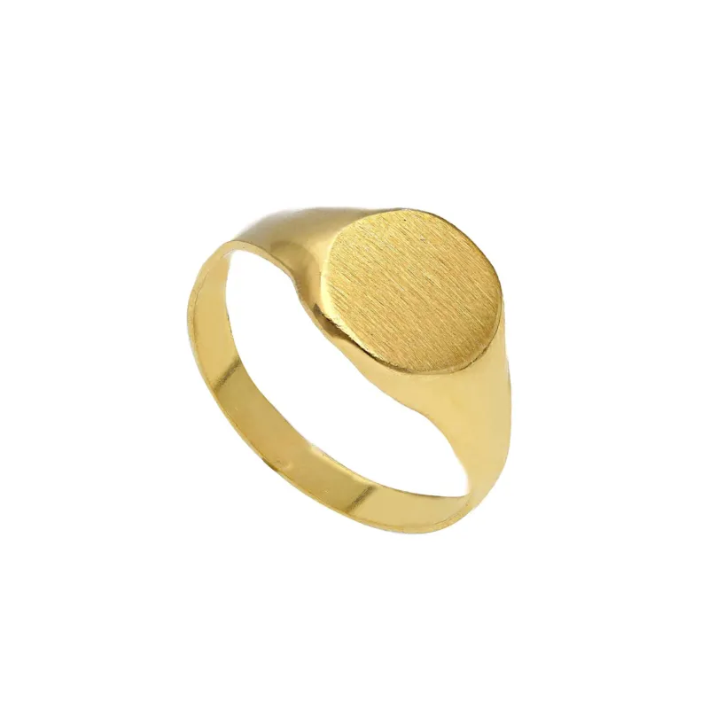 Herrenring 18 Karat Gold – 750 Goldring für Männer - 226431