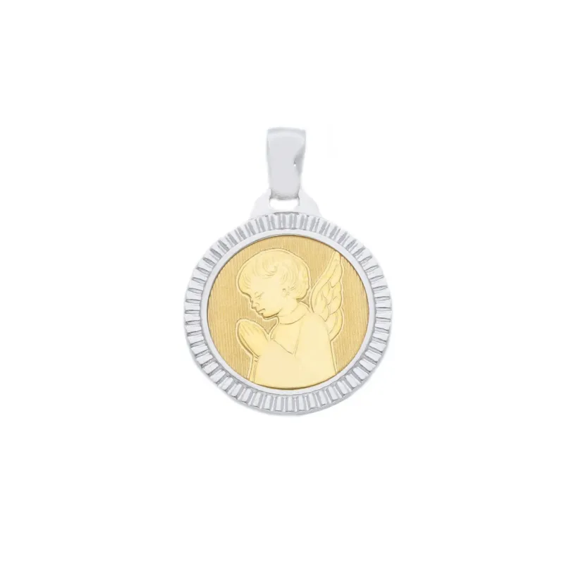 18 Karat - 750 Goldhänger Religiöser Anhänger Bicolor - 228682