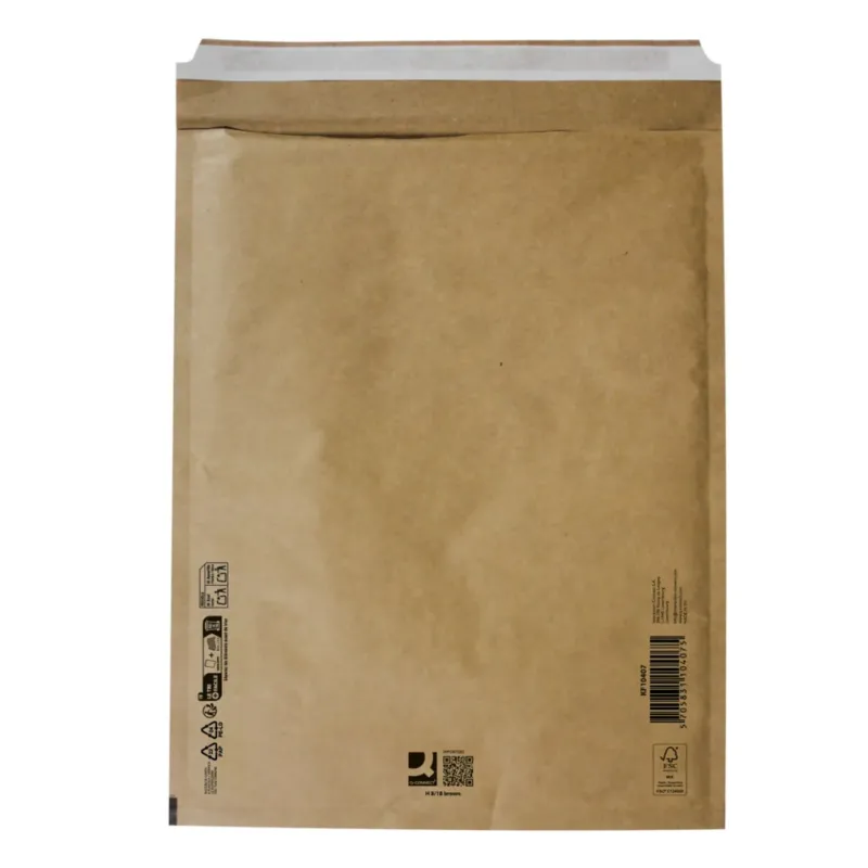 Q-CONNECT Luftpolstertasche H 8/18 braun