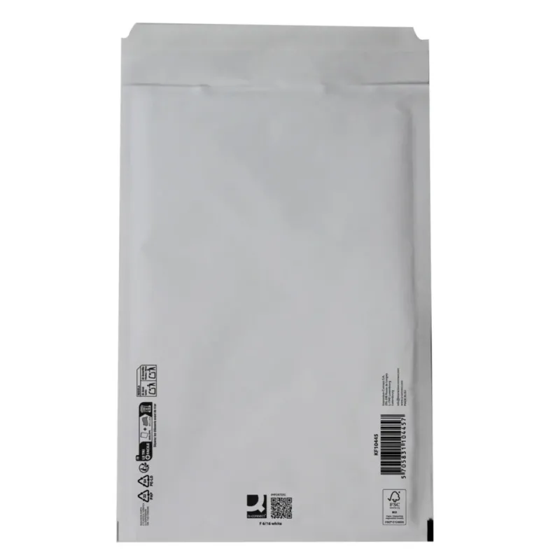 Q-CONNECT Luftpolstertasche F 6/16 weiß