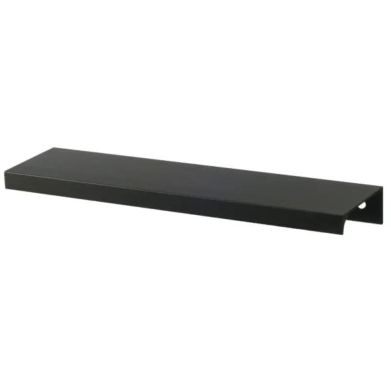 Edge Grip Rundprofil-Griff 160mm (180mm Gesamtlänge) - Schwarz Matt – Furnica