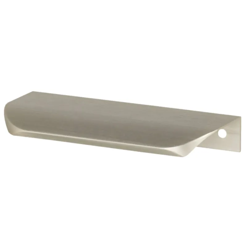 Griffleiste Kantengriff Rund 540mm (560mm Gesamtlänge) - Gebürsteter Edelstahl – Furnica