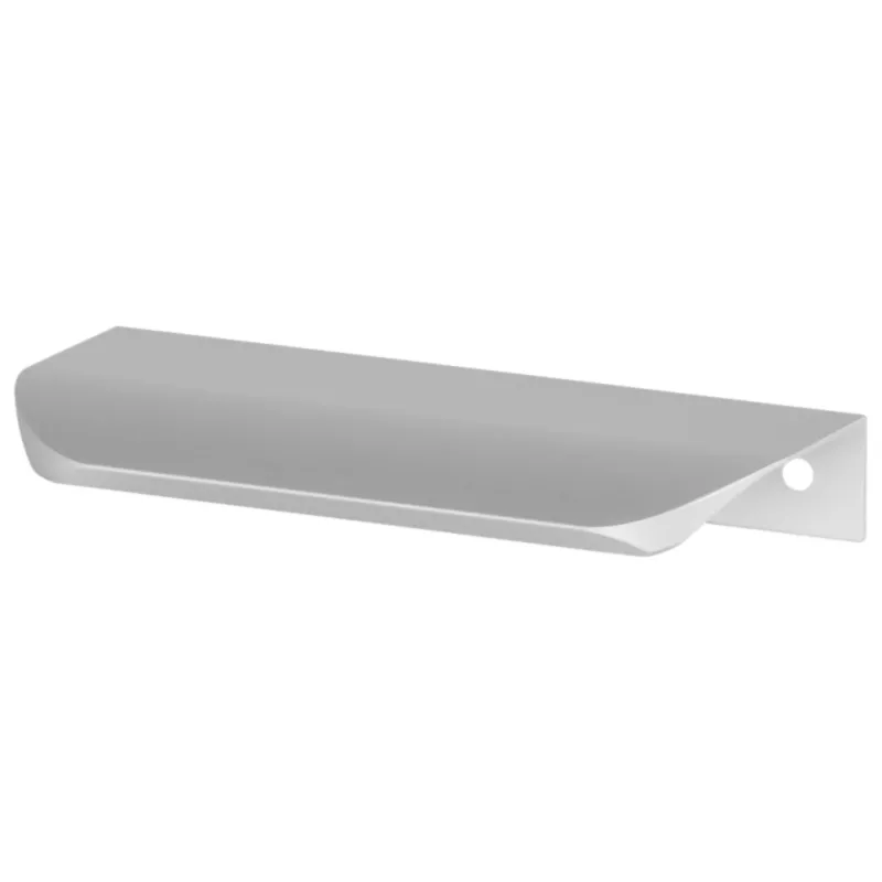 Griffleiste Kantengriff Rund 160mm (180mm Gesamtlänge) - Aluminium – Furnica