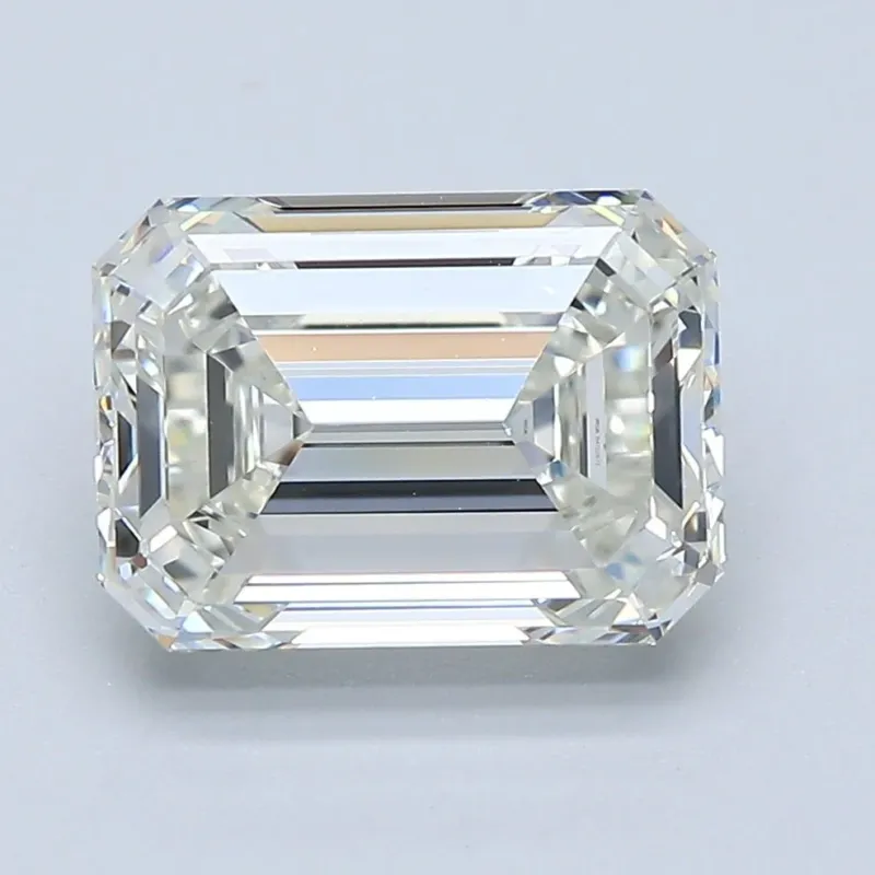 3.5 Carat Emerald - Natural Diamond - 3.5 - J - VVS1 - EX - EX - EX - Diamonds By Rothschild