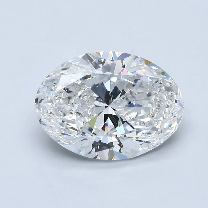 3.5 Carat Oval - Natural Diamond - 3.52 - D - SI2 - VG - EX - EX - Diamonds By Rothschild