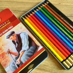 Aquarell-Farbstifte im Metalletui Mondeluz KOH-I-NOOR°