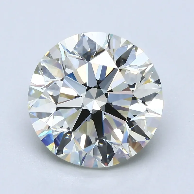 5.5 Carat Round - Natural Diamond - 5.7 - L - VS1 - EX - EX - EX - Diamonds By Rothschild
