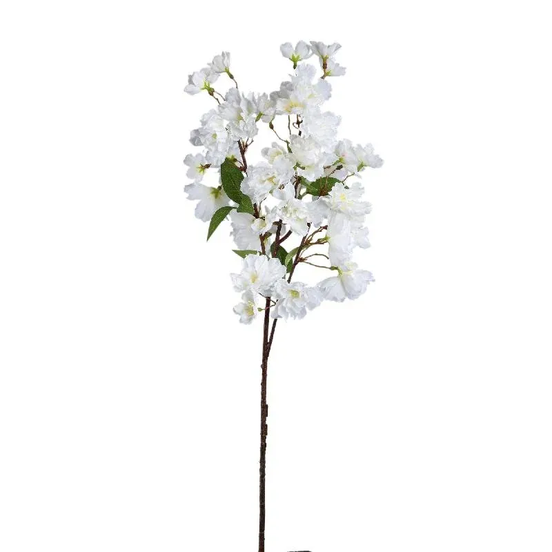 Kirschblüte – Weißer Blütenzweig aus Stoff, Metall, Kunststoff und Viskose | PTMD
