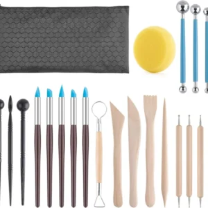 25 PCS Polymer Clay Sculpting Tools Kits