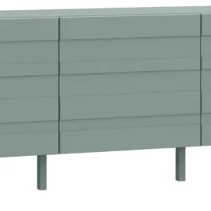 Lowboard BRETANIA Salbei mit 3 Türen