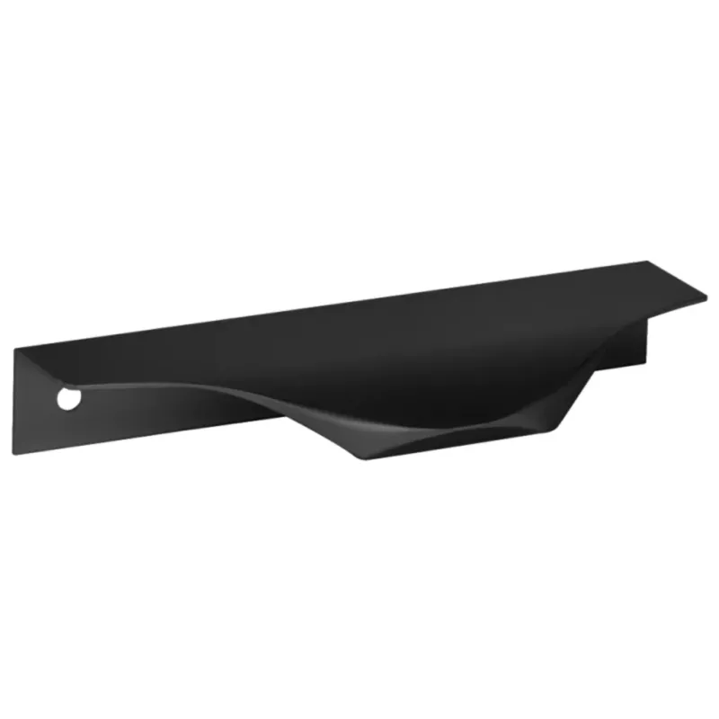 Edge Grip Rundprofil-Griff 320mm (340mm Gesamtlänge) - Schwarz Matt – Furnica