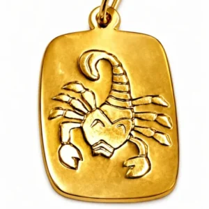 Anhänger Sternzeichen Skorpion Gelbgold 750