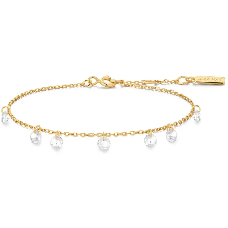Ania Haie Armband Starlit Drops Sterling-Silber