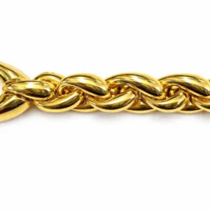 Armband Gelbgold 750 Handarbeit ca. 11.0mm
