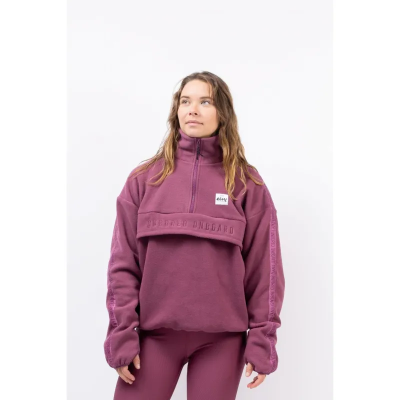 Eivy Women's Ball Fleece - Fleecepullover Farbe: Pinkgundy-Nitrobags-Shop