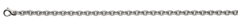 Armband Rundanker Weissgold 750 3.9mm 19cm