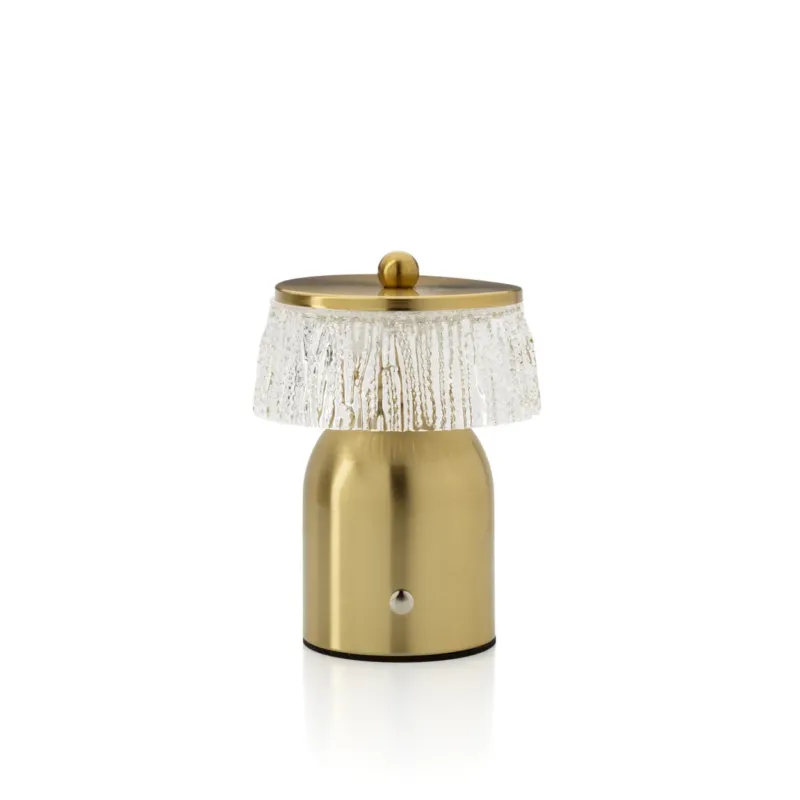 Tischleuchte – Eisenmaterial, LED Beleuchtung, USB Aufladung - Disco Muffin | Bazar Bizar Antwerp