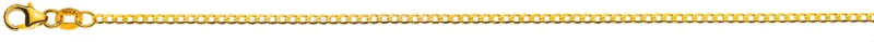 Armband Panzer extraflach diamantiert Gelbgold 750 ca. 1.9mm