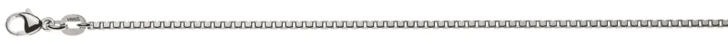Collier Venezianer diamantiert Weissgold 750 1.6mm