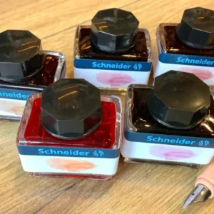 Tinte im Glas Pastelltöne 15ml Schneider° - Polly Paper - Umweltfreundliche Schreibwaren