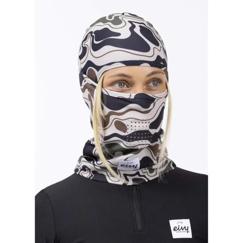 Eivy Damen Hinge Balaclava Curve Camo Sturmhaube Helmunterzieher-Nitrobags-Shop