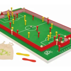 Das ist ein Bild vom FuBi 2.0 das Fußball-Billard Tischspiel