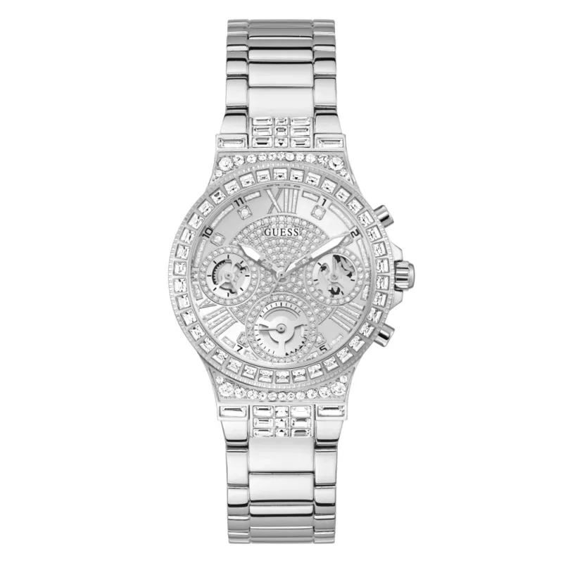GUESS Damenuhr MOONLIGHT Multifunktion