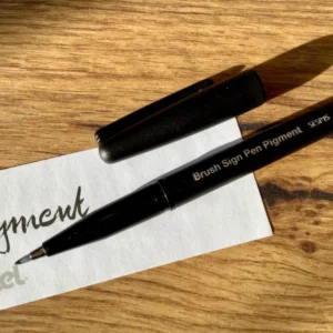 Brush Sign pen Pigment Pentel sw - Polly Paper - Umweltfreundliche Schreibwaren