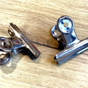 Briefklemmer 52mm einzeln silber Maul