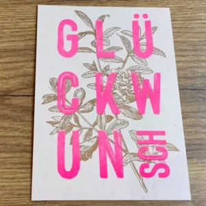 Postkarte Glückwunsch (Togethery) - Polly Paper - Umweltfreundliche Schreibwaren
