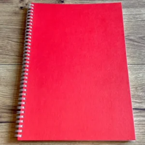 Spiralbuch A4 Punktraster 120g 100S. rot