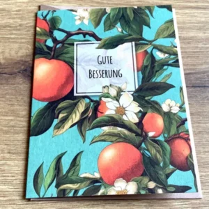 Briefkarte 10x14 Gute Besserung!