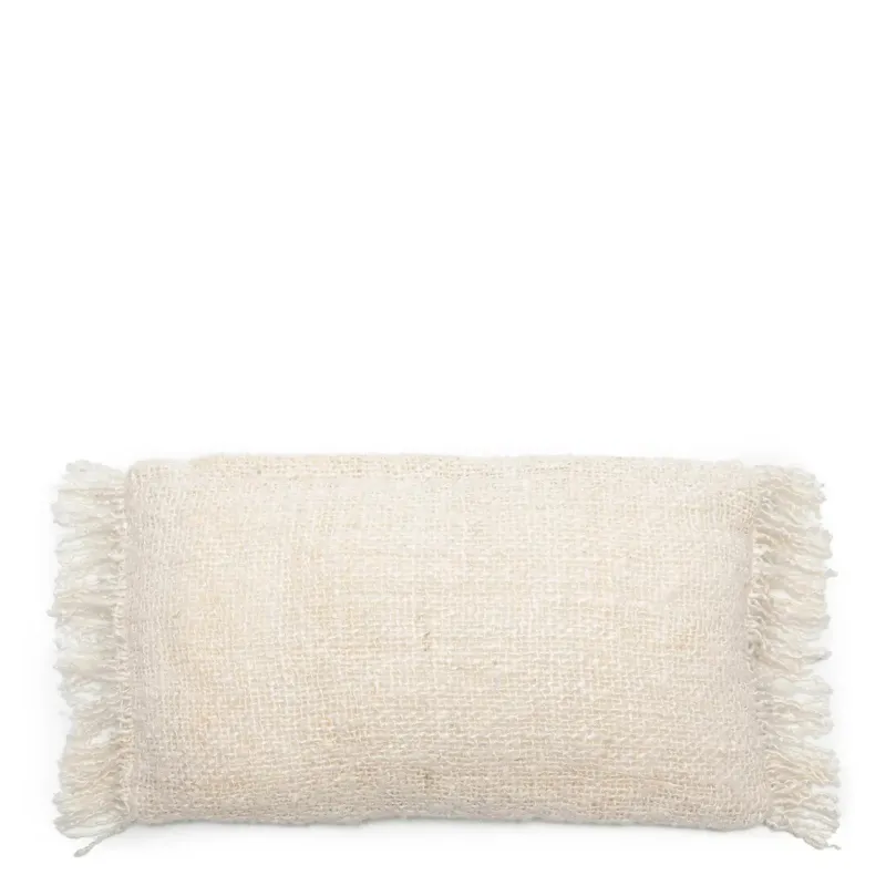 Kissenbezug – Baumwolle Material, Boho Stil, Creme Ton, 30x50 cm - Oh My Gee | Bazar Bizar Antwerp