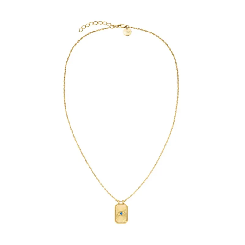 Rosefield Halskette Evil Eye Amulett Gold