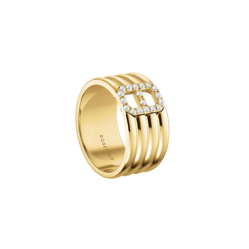 Rosefield Ring Fine Octagon Gold